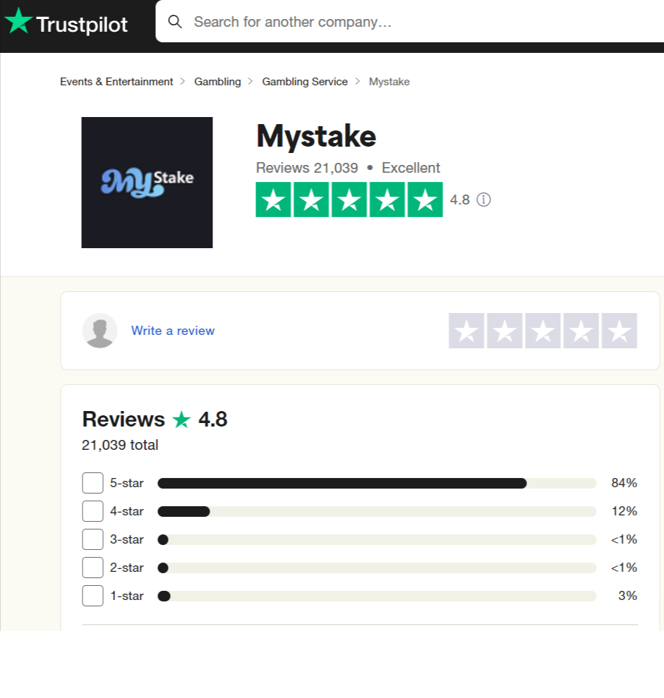 Mystake Casino