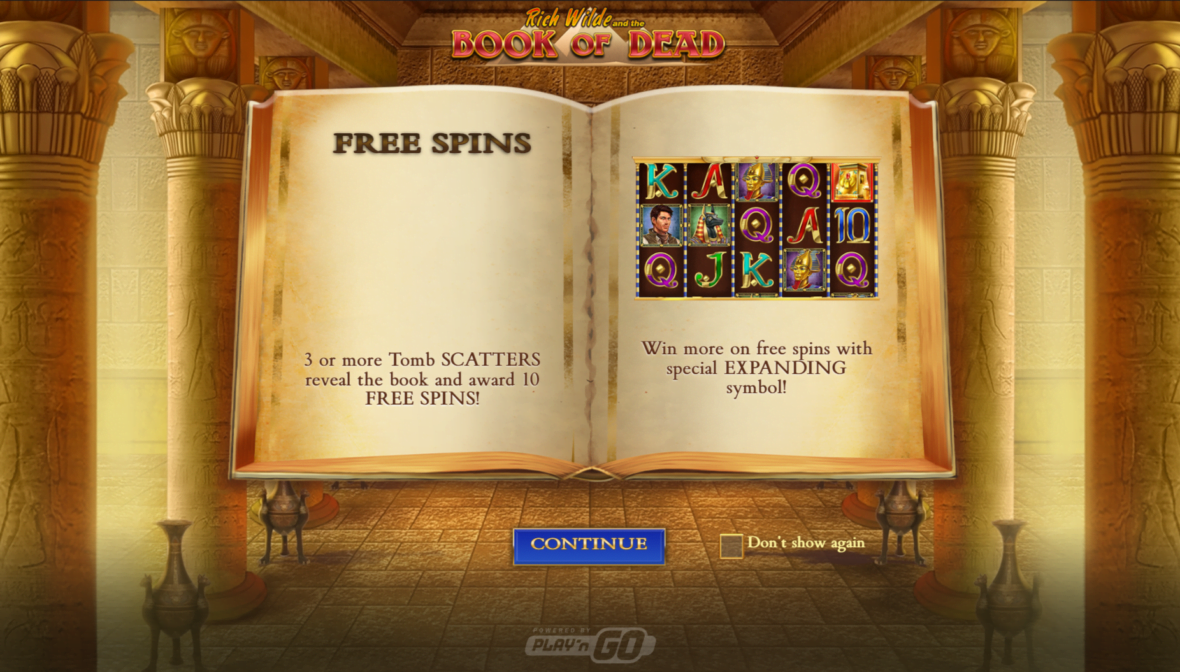 Book Of Dead By Play n Go Slot