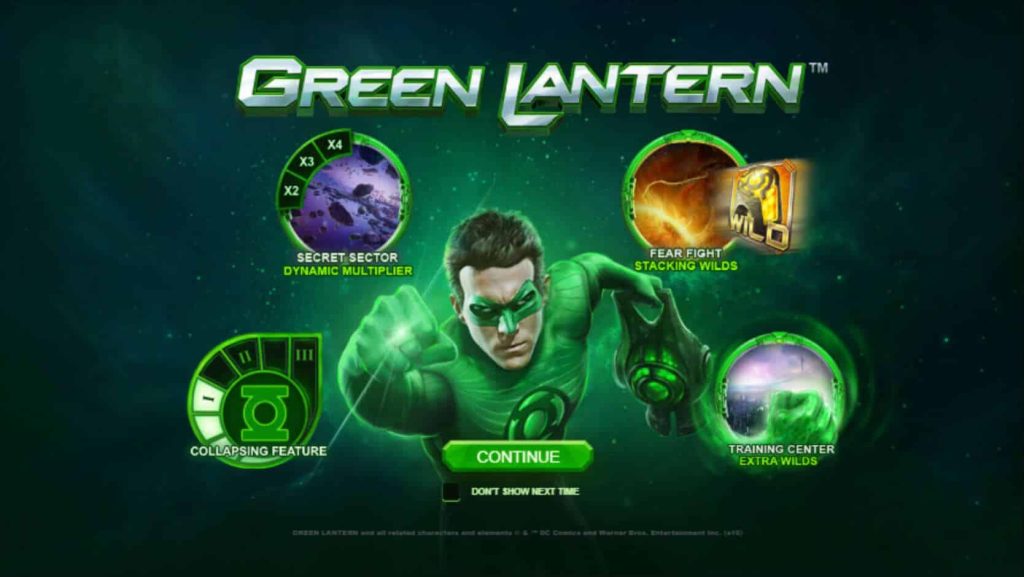 Green Lantern by Playtech