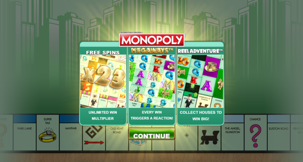 Monopoly Megaways  Features
