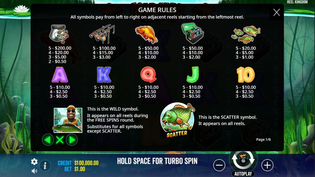 Gold Carp Bonanza Pay Feature