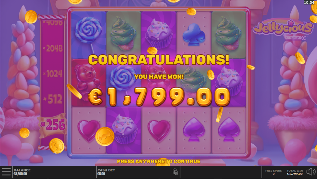 Jellycious DoubleMax Win