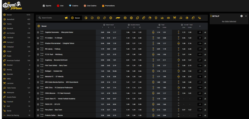 Royal Fortune Sports