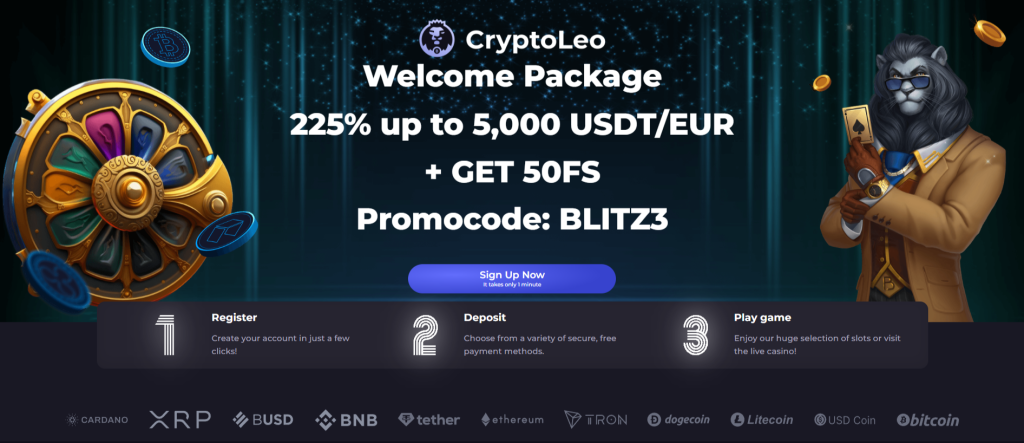 CryptoLeo Bonus Offer