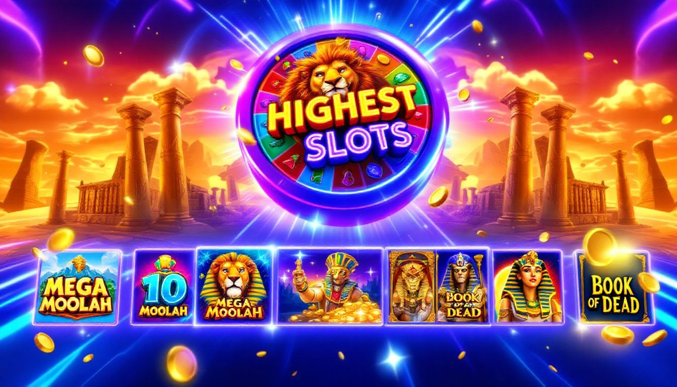 The top 10 highest RTP slots to play now.